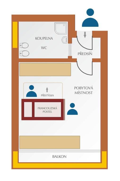 Hotel Nastup Loučná pod Klínovcem Habitación foto